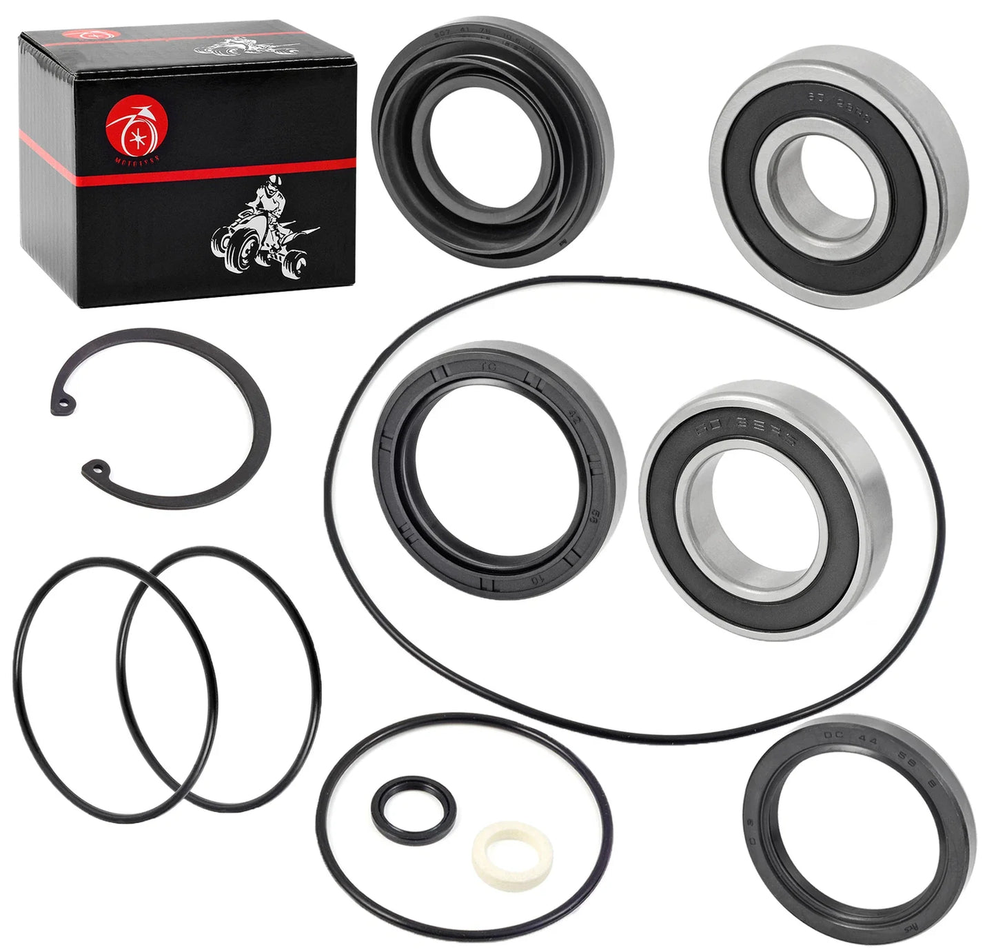 Rear Brake Drum Wheel Seal Bearing Kit for Honda Foreman 520 TRX520 (2020–2023)