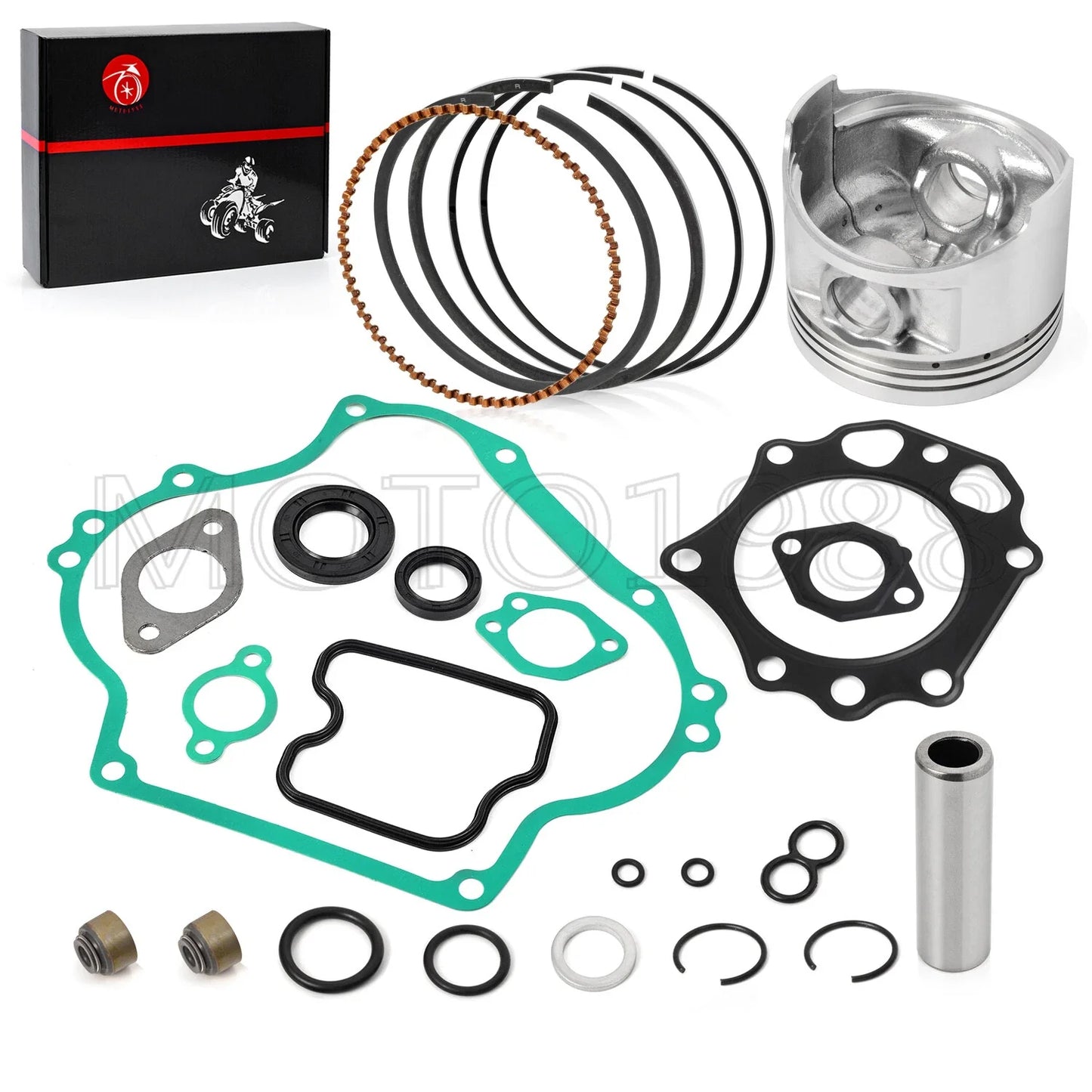 GASKET PISTON RINGS SEALS for KAWASAKI MULE