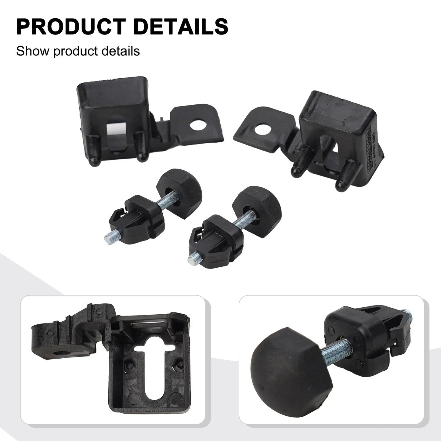 2 x Headlamp Assembly Mount Bracket for Fusion (2017–2019)