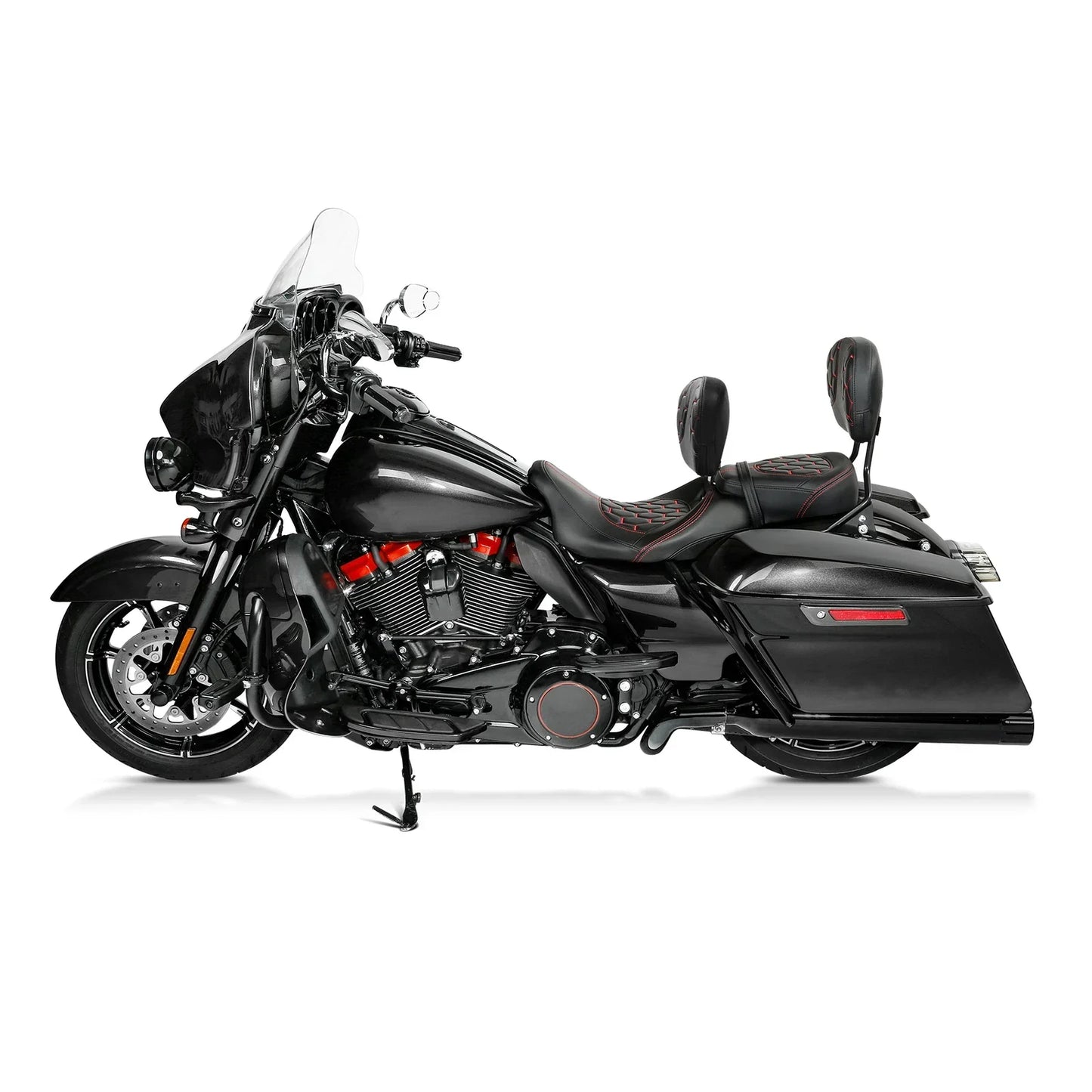 Driver & Passenger Seats with Backrest for Harley CVO Road Street Glide (09-23)