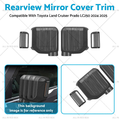 Rearview Mirror Cover Trim for LandCruiser Prado LC250 (2024)