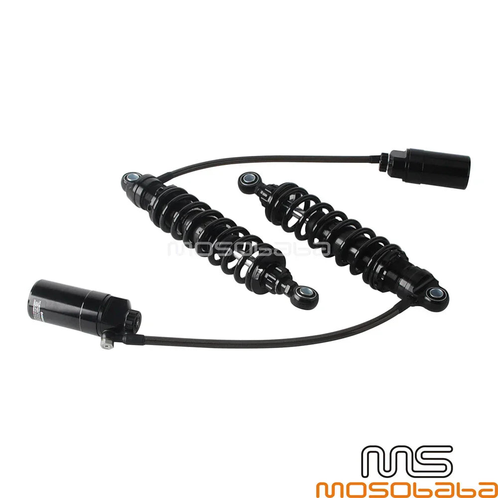 Remote Reservoir Shocks Mount Set for Harley Touring Road Glide Road King (2014-2023)