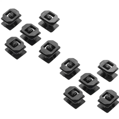 10 x Black Panel Moulding Clips for Ford Lincoln MKZ (2013-2020)