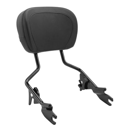 Detachable Upright Backrest Sissy Bar for Harley Touring (2009-2025)