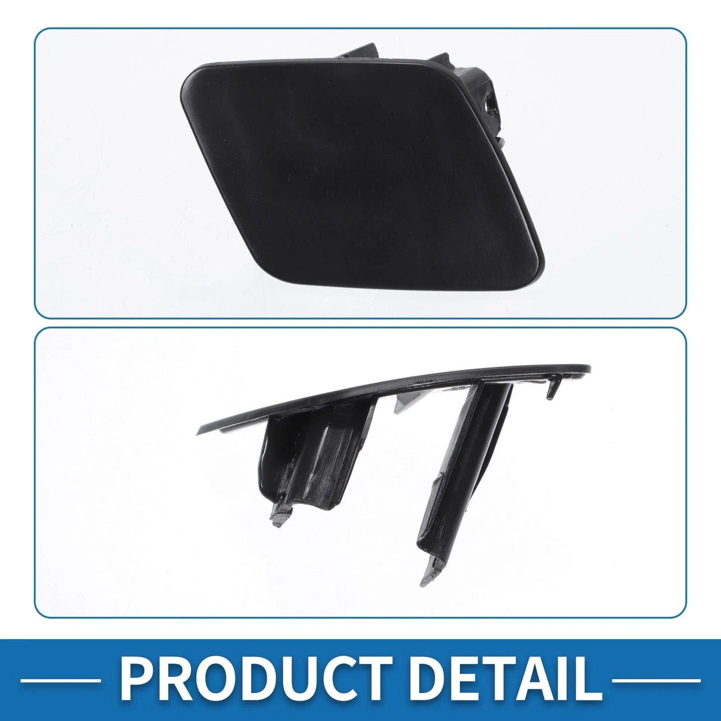 Front Right Side Bumper Headlight Washer Nozzle Cover Cap for BMW 1 Series