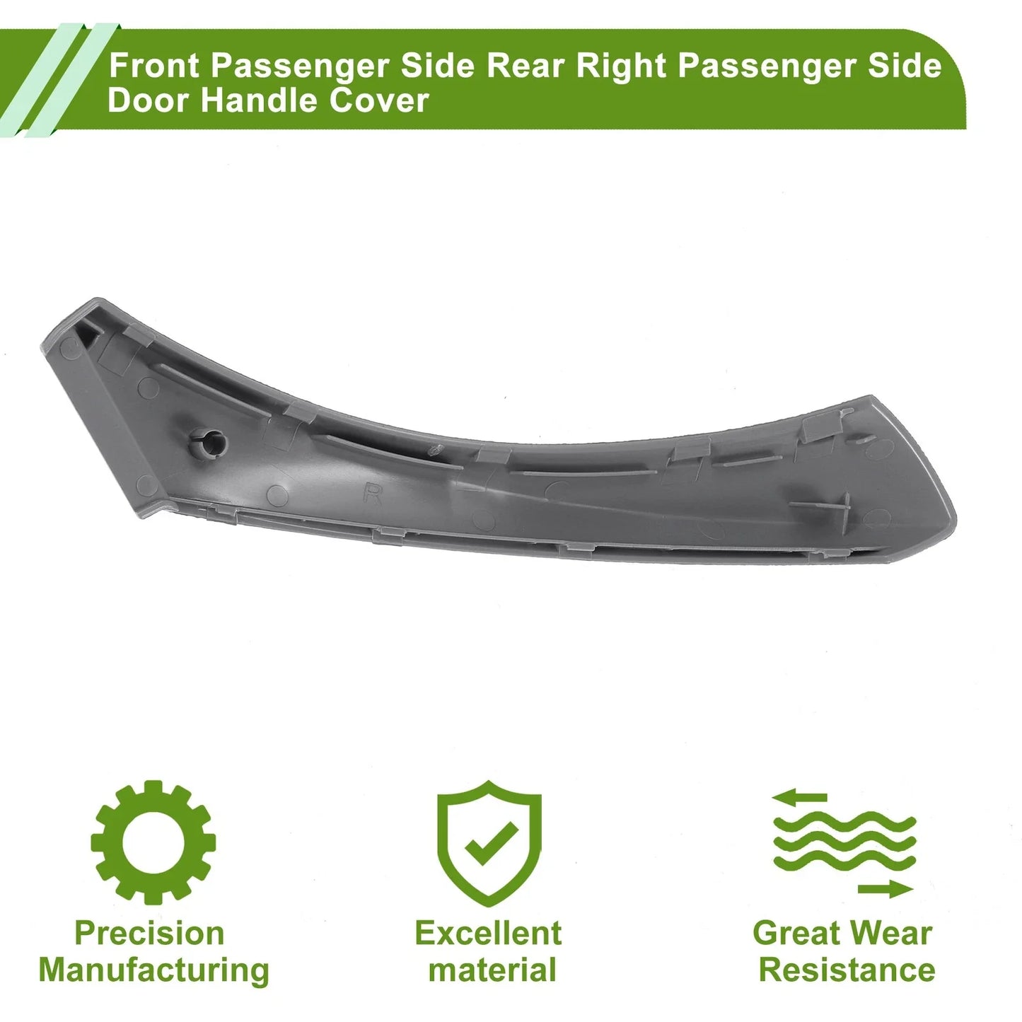 Door Panel Handle Pull Trim Covers for BMW 325i E90 Sedan (2006-2006)
