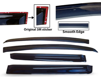 Weather shield Window visor for Honda Jazz GF (2014–2021)