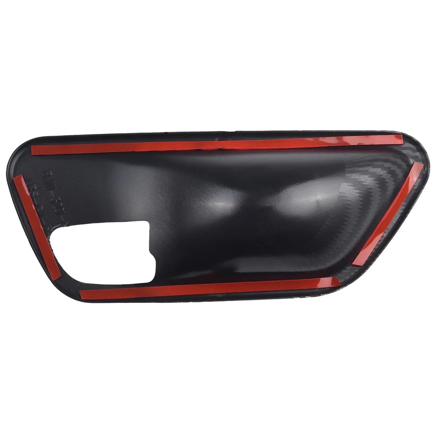 4PC Carbon Look Interior Door Handle Bowl Cover for 3 4 Series F30 F34 3GT
