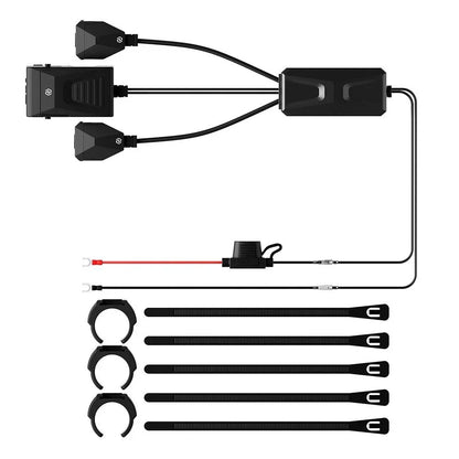 USB Charging Station for Motorcycle with Easy Installation & Safety Features