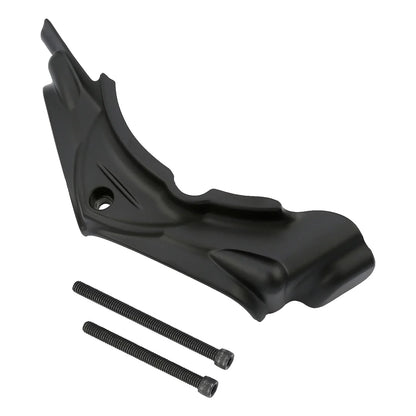 Black Cylinder Base Side Cover for Harley Touring, Dyna (2006-2016)