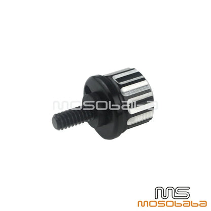 Black 6mm Rear Seat Bolt for Harley Motorcycle Models (1996-2017)