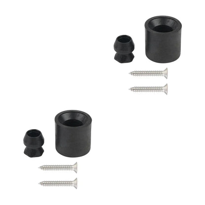 Plastic Stem +  Rubber Socket + 4 x Screw Kit Window Bumper for RV Trailer