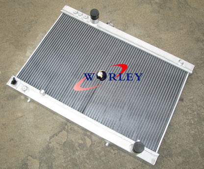 Aluminum Radiator + Fans for Toyota Supra Mark 3 MA70 MA71 3.0L (86-93)