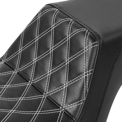 Driver Passenger Seat for Harley Dyna Fat Bob FXDF Street Bob FXDB (06-17)
