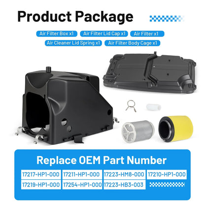 Air Box & Air Filter Complete Kit 2x4 for Honda TRX450R (2004–2005)