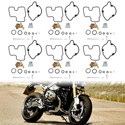 6x Carburetor Repair Kit for Honda GL1500C/GL1500CT Valkyrie 1500 (1997–2003)