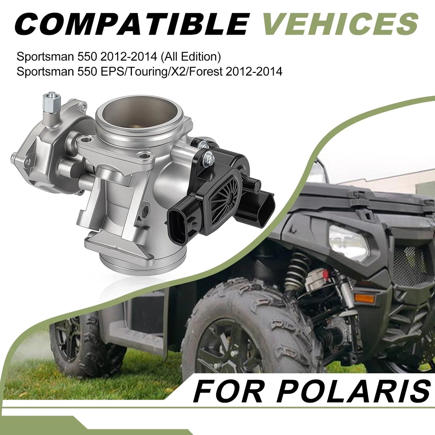 Throttle Body for Polaris Sportsman 550 (2012–2014)