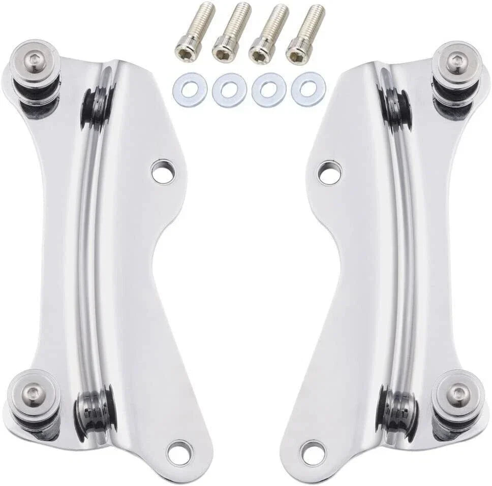 Chrome Docking Hardware Kit for Harley CVO Street Glide Road Glide (2014-2023)