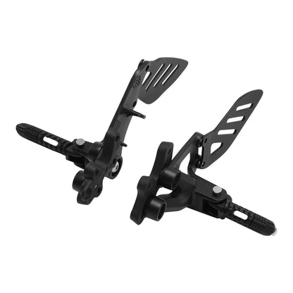Black Rider Driver Footrests Bracket for Suzuki GSXR600 GSXR750 (2006-2010)