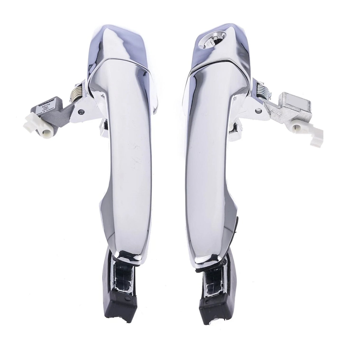2 x Front Left & Right Outer Door Handle Chrome for Mazda 3 (2003–2009)