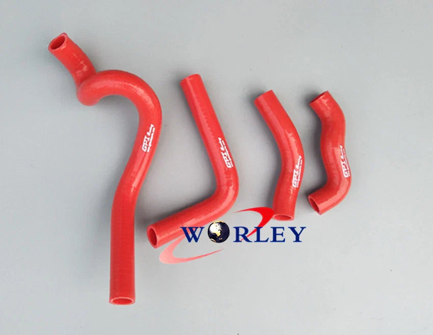 Silicone Radiator Hose for Kawasaki KLX650 1993-1996 BLACK