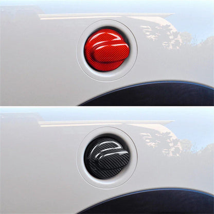 Carbon Fiber Gas Fuel Tank Cap Cover for Mini Cooper R55 R56 R57 (2007-2013)