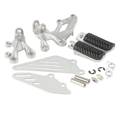 Front Rider Driver Foot Pegs Bracket Set for Kawasaki Ninja ZX14R (2006-2023)