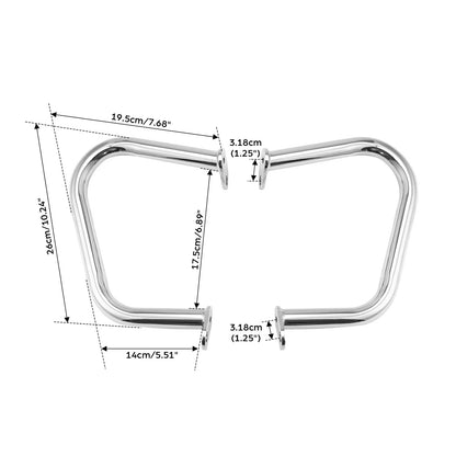 Chrome Engine Guard Crash Bar for Triumph Bonneville Bobber (2017-2020)