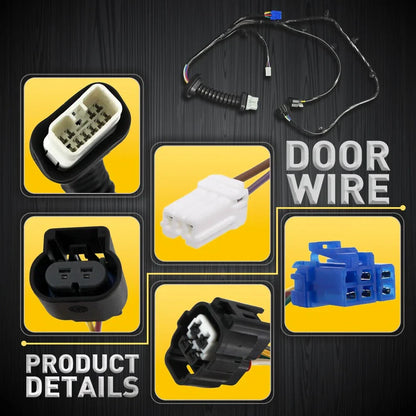 Rear Door Wire Harness for Dodge Ram 1500 2500 3500 4500 5500 (2002-2023)