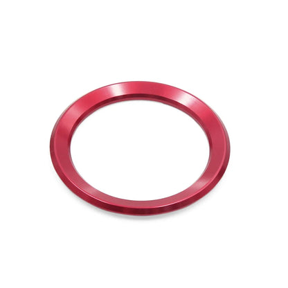 Red 58mm Dia Steering Wheel Center Emblem for BMW