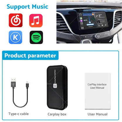 5G Wifi Carplay Dongle USB Adapter for Carplay Mirror Link