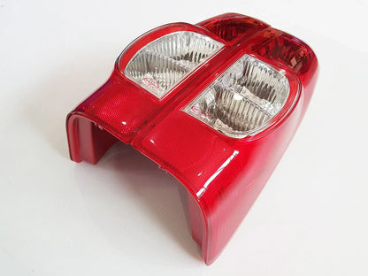 Pair of RED/CLEAR Tail Light Lamps for Holden Rodeo Colorado D-Max (2007-2011)
