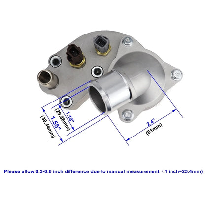 Aluminum Thermostat Housing for Ford Explorer (1996-2001)