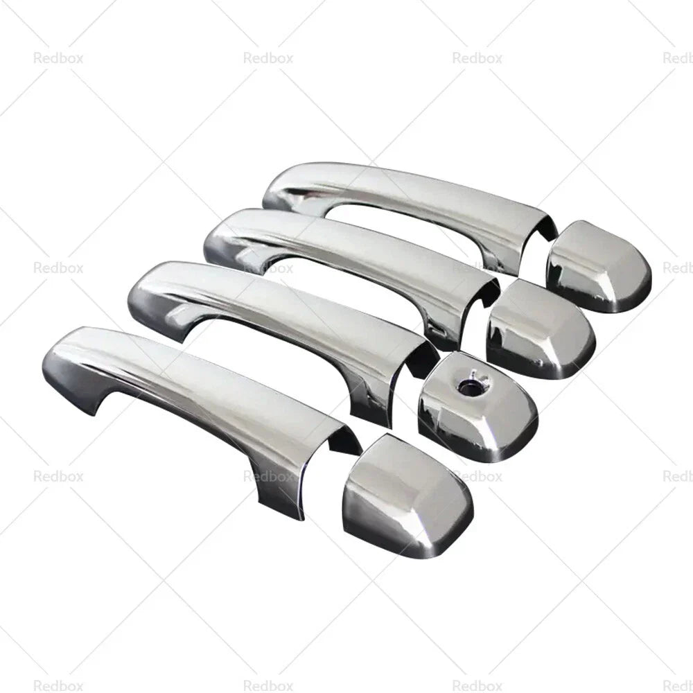 Chrome Door Handle Cover Trim for Toyota Land Cruiser Prado (2009-2023)