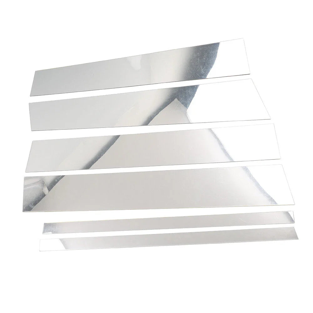 Pillar Post Door Window Cover Trim for Nissan Titan Crew Cab (2004-2015)