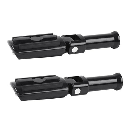 Rear Footpegs Bracket Black for Harley Softail Deluxe Fat Boy (2018-2025)