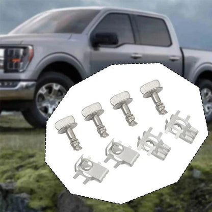 4 x Engine Cover Retainers Hood Clips for Ford F150, Explorer (2004-2023)