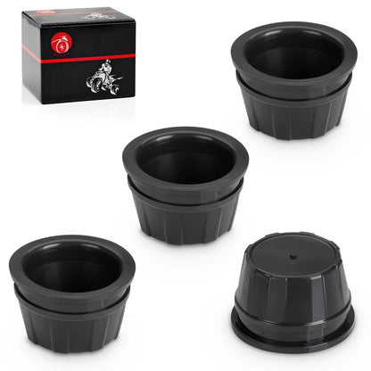 4Pcs Front + Rear Wheel Center Cap for Honda Foreman Rubicon (2003–2015)