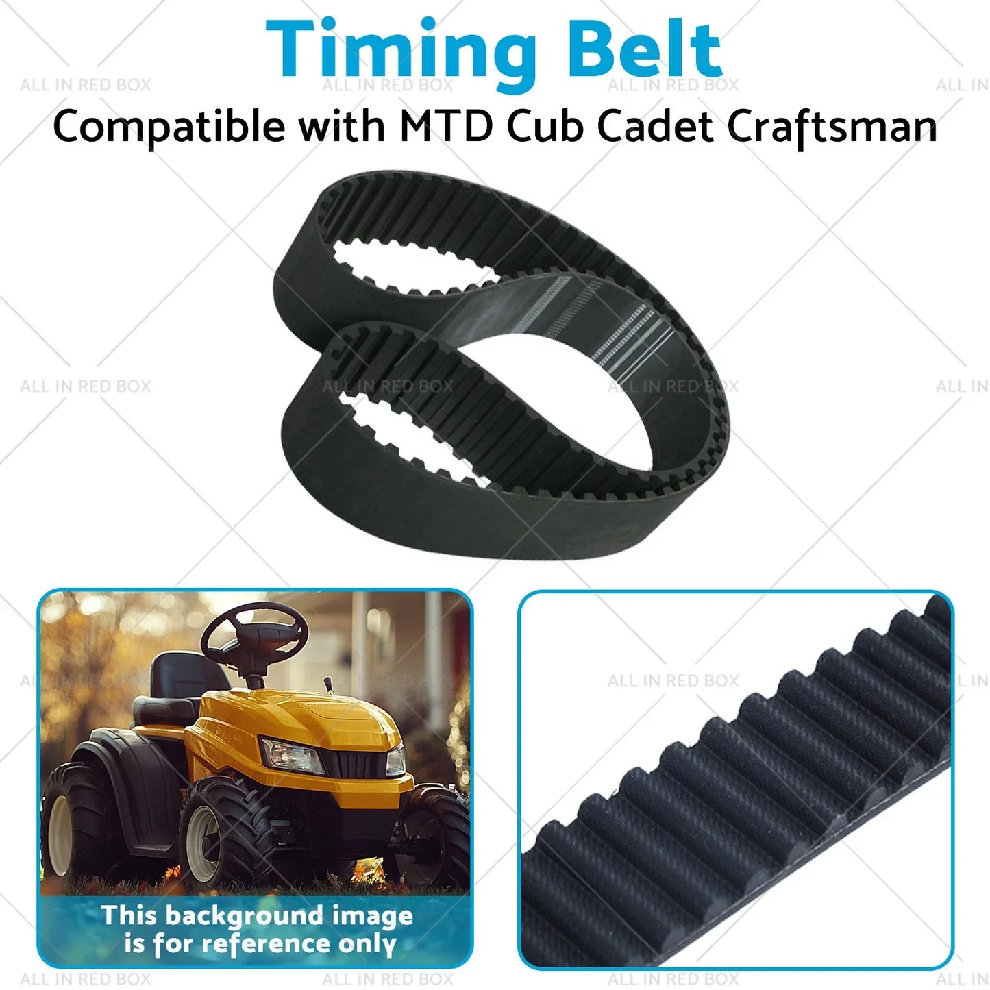 Timing Belt for MTD Cub Cadet Craftsman Riding Lawn Mowers