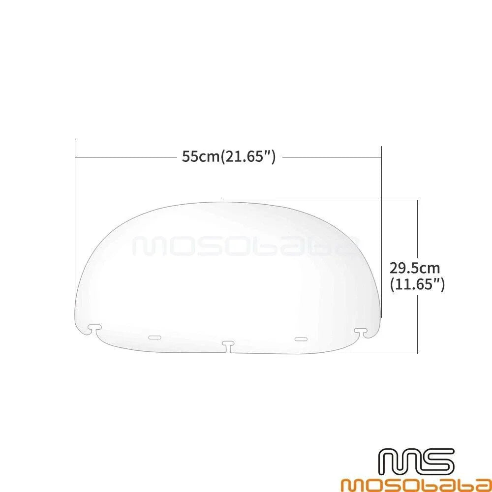 10'' Clear Windshield for Harley Road Glide Dyna Wide Glide FXD (2010-2023)