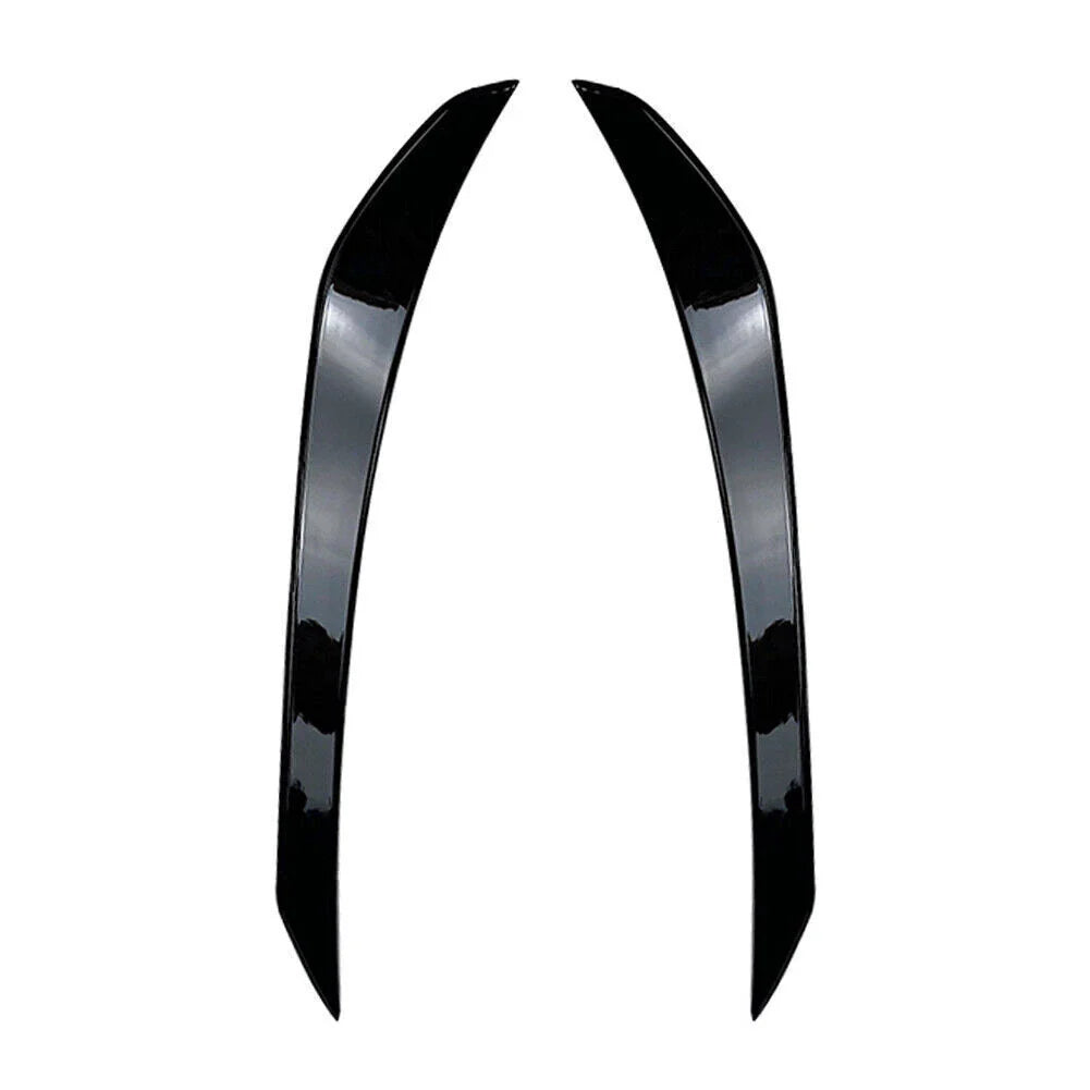 Black Front Bumper Lip Splitter Spoiler for Mercedes Benz GLB (2020-2021)