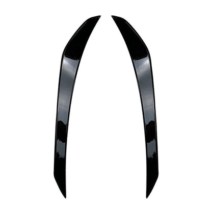 Black Front Bumper Lip Splitter Spoiler for Mercedes Benz GLB (2020-2021)