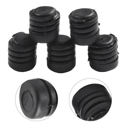 5x Black Rubber Car Bonnet Buffer Hood Washer Bumper for Nissan