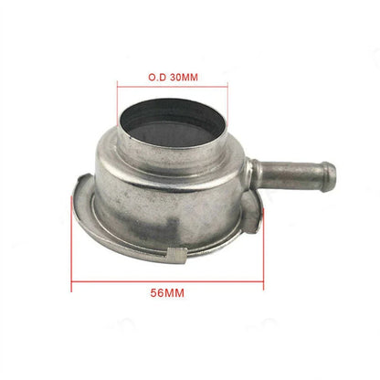 Weld-on Steel Radiator Filler Neck 2.20 OD 1.24 ID for Universal