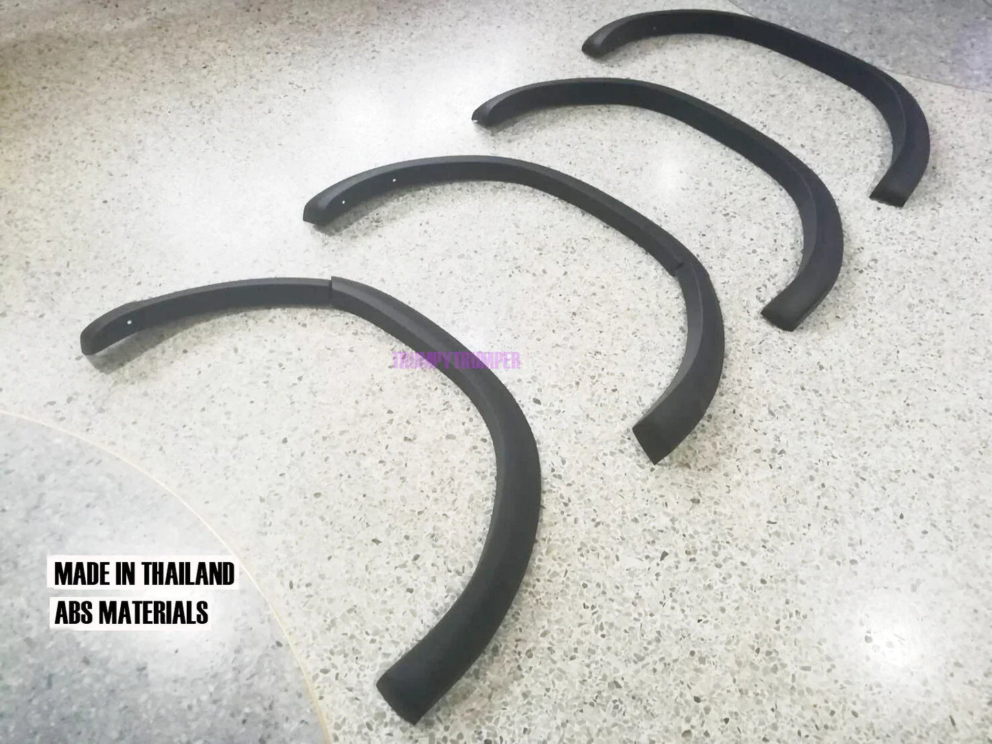 3" Slim Fender Flares for Toyota Hilux Widebody SR SR5 Workmate (2018-2020)