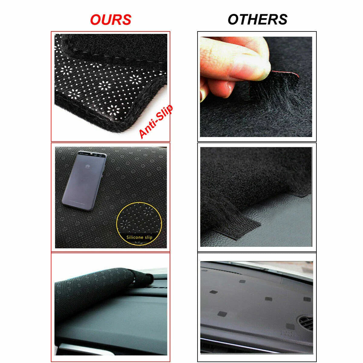 Non-Slip Dash Mat for Mitsubishi Eclipse Cross (2017-2023)