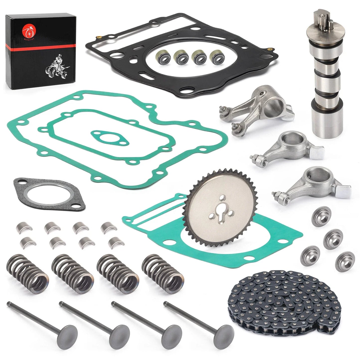 Rocker Arm Cam Chain & Valve Kit for Polaris Sportsman 400 450 500 (2003–2013)