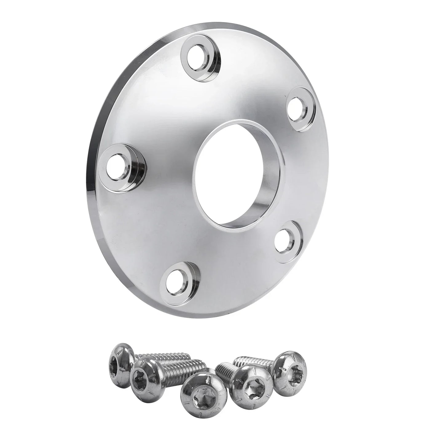 Front Wheel Hub Cap Cover for Harley Street Glide 2008-2024 Chrome