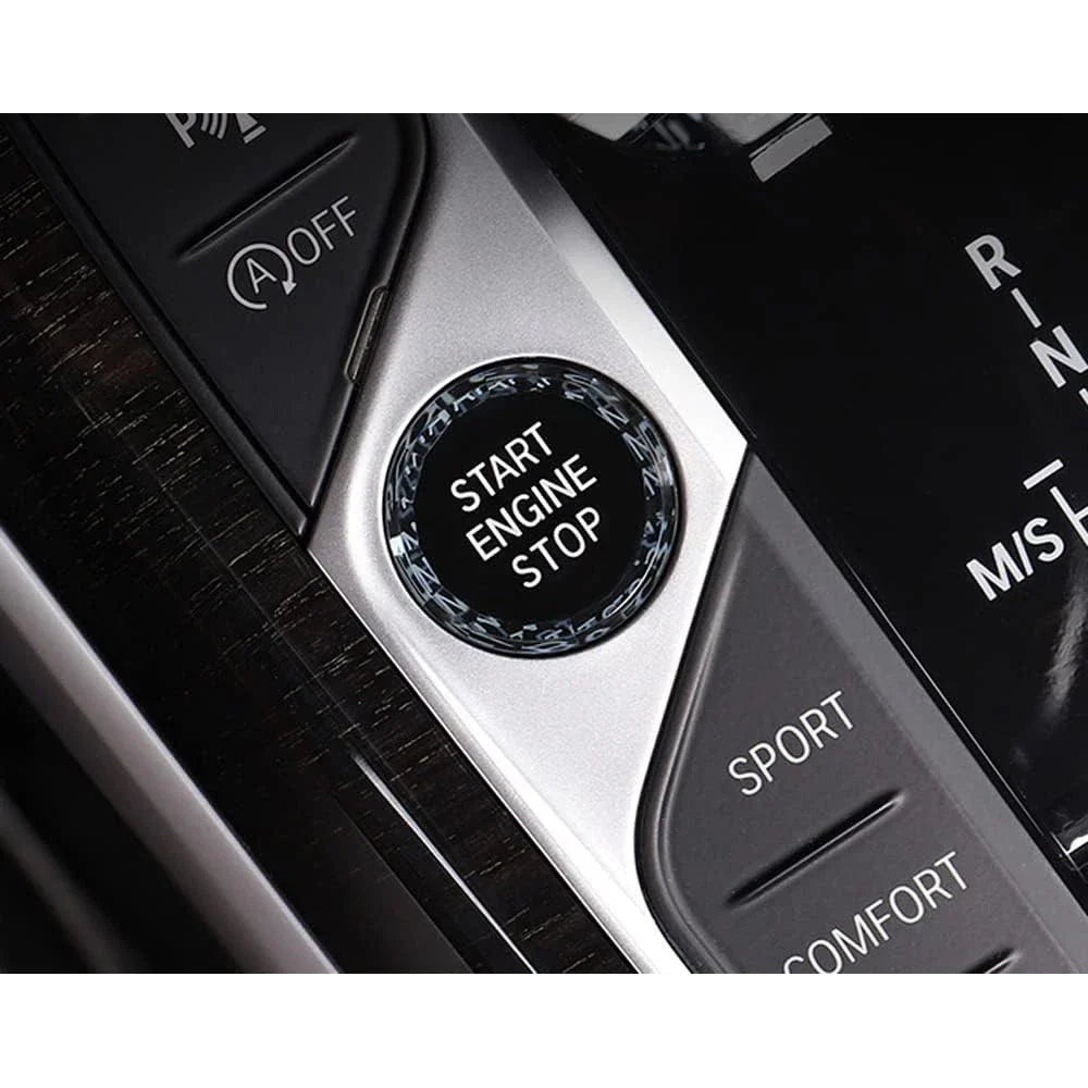 Crystal Engine Start Stop Button for BMW 3 Series G20 G22 Z4 X5 X7 (2019-2023)