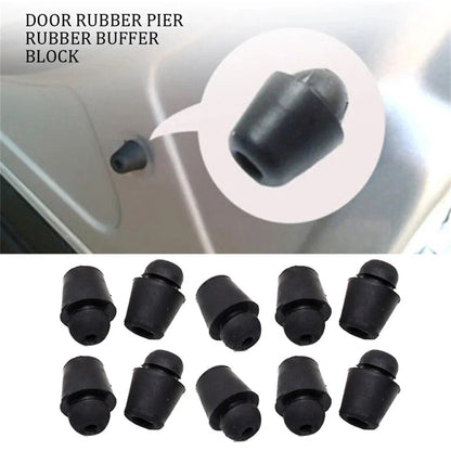 10Pcs Car Door Rubber Shock Absorber Pads for Hyundai Kia
